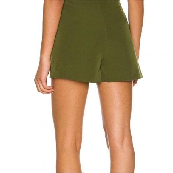 Camila Coelho Olive Blazer and Skort SET - Picture 3 of 7